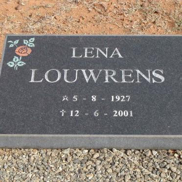 LOUWRENS Lena 1927-2001