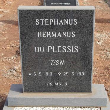 PLESSIS Stephanus Hermanus, du 1913-1991