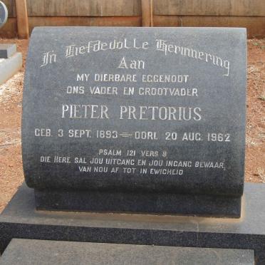 PRETORIUS Pieter 1893-1962