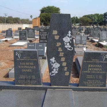 PLESSIS Lourens Stephanus Daniel, du 1926-1998 &amp; Johanna Jacomina VREUGDENBURG 1924-1998
