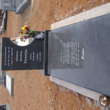 PRETORIUS Albertus Abraham 1917-2007