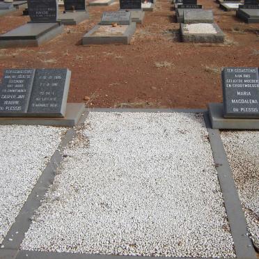 PLESSIS Casper Jan Hendrik, du 1905-1981 &amp; Maria Magdalena KRUGER 1906-1995