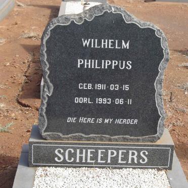 SCHEEPERS Wilhelm Philippus, 1911-1993