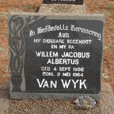 WYK Willem Jacobus Albertus, van 1906-1964
