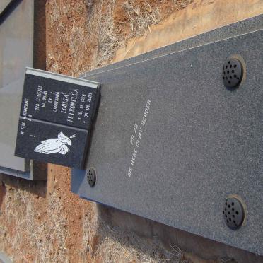 WALT Louisa Petronella, van der 1926-2003