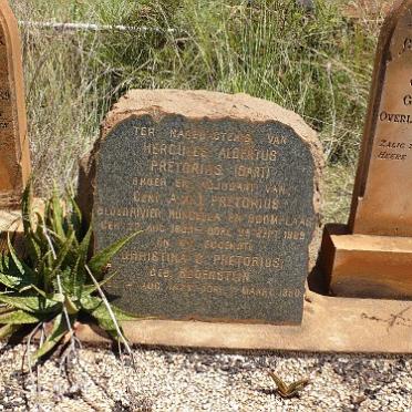 PRETORIUS Hercules Albertus 1803-1889