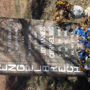 ENGELBRECHT Johannes Cornelius 1938-1992