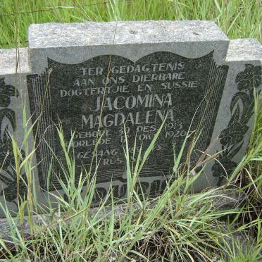 FOURIE Jacomina Magdalena 1913-1926