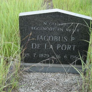 PORT Jacobus P, de la 1879-1960