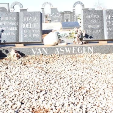 ASWEGEN Jozua Roelof, van 1922-1985 &amp; Hester Cecilia 1929-