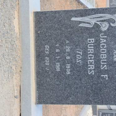 BURGERS Jacobus F. 1909-1981