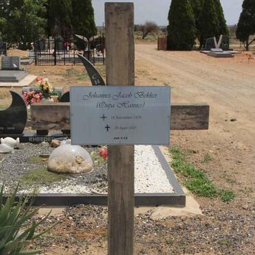 BEKKER Johannes Jacob 1928-2007