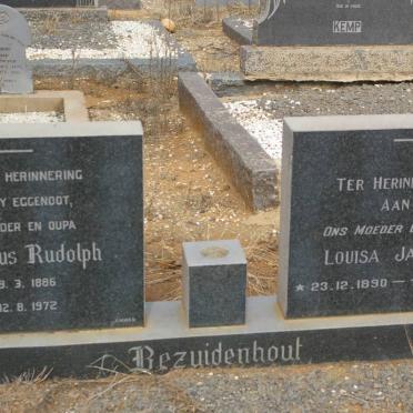 BEZUIDENHOUT Philippus Rudolph 1886-1972 &amp; Louisa Jacoba 1890-1975