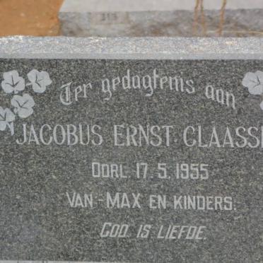 CLAASSEN Jacobus Ernst -1955