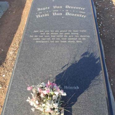 DEVENTER Japie, van 1966-2000 &amp; Heidi