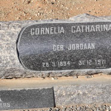 DEVENTER Cornelia Catharina, van nee JORDAAN 1894-1971