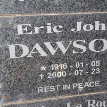 DAWSON Eric John 1916-2000