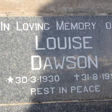 DAWSON Louise 1930-1999