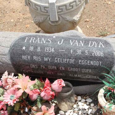 DYK Frans J., van 1934-2006