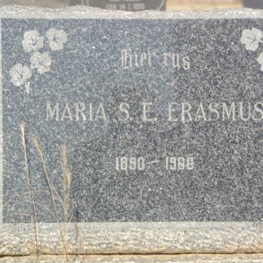 ERASMUS Maria S.E. 1890-1968