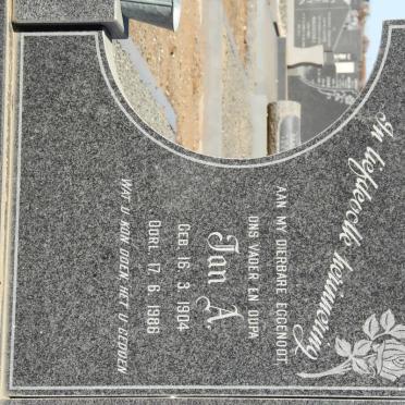 FOUCHÉ Jan A. 1904-1986 &amp; Francina KRUGER 1905-1998