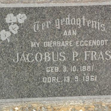FRASER Jacobus P. 1881-1961
