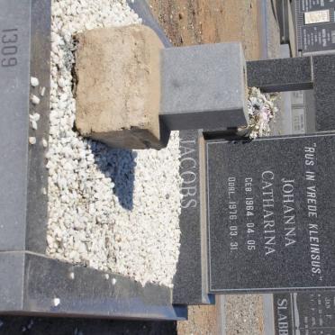 JACOBS Johanna Catharina 1964-1976