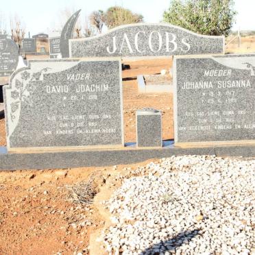 JACOBS David Joachim 1918- &amp; Johanna 1917-1989