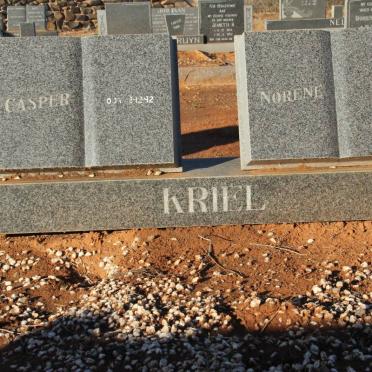 KRIEL Casper -1942 &amp; Norene