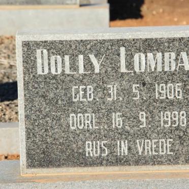 LOMBARD Dolly 1906-1998