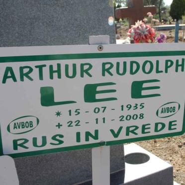 LEE Arthur Rudolph 1935-2008