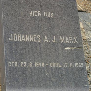 MARX Johannes A.J. 1948-1969