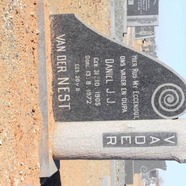 NEST Daniël J. J. , van der 1905-1972