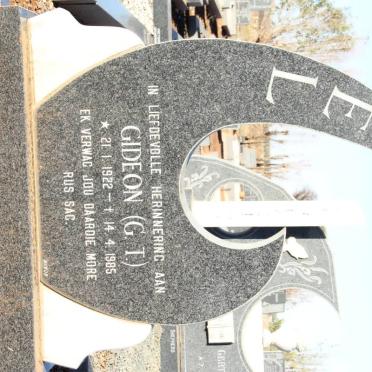 NEL Gideon 1922-1985