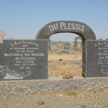 PLESSIS Marthinus van Niekerk, du 1890-1963 &amp; Helena A.S. RAATH 1892-1981