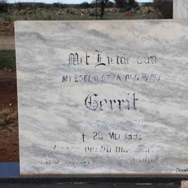 PLESSIS, Gerrit, du 19??-1992