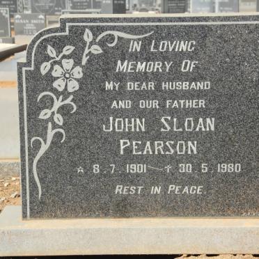 PEARSON John Sloan 1901-1980