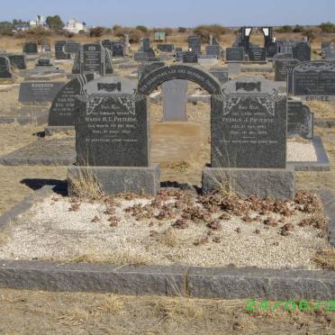 PIETERSE Petrus J. 1881-1957 &amp;  Maria H.C. MARITZ 1886-1962