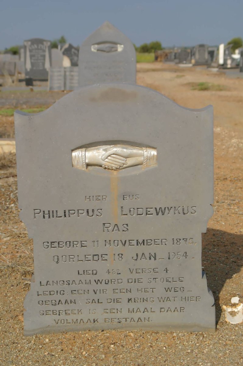 RAS Philippus Lodewykus 1875-1954