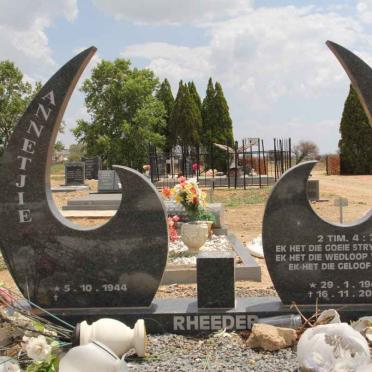 RHEEDER Chris 1948-2006 &amp; Annetjie 1944-