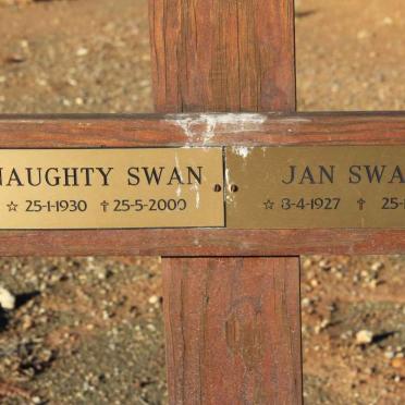SWAN Jan 1927-2012 &amp; Naughty 1930-2000 