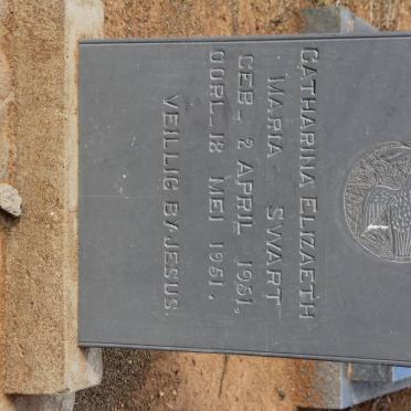 SWART Catharina Elizaeth Maria 1951-1951