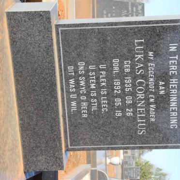 SWAN Lukas Cornelius 1935-1992