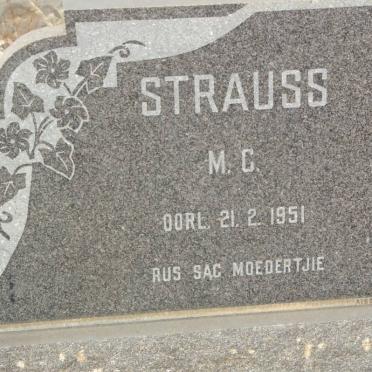 STRAUSS M.C. -1951