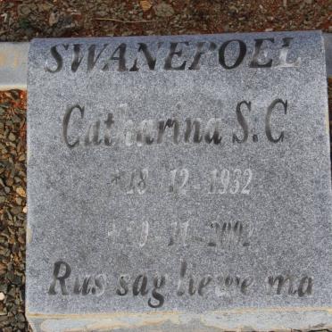 SWANEPOEL Catharina S.C. 1932-2002