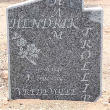 TROLLIP Hendrik Harm 1948-2004