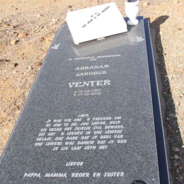 VENTER Abraham Jakobus 1987-2008