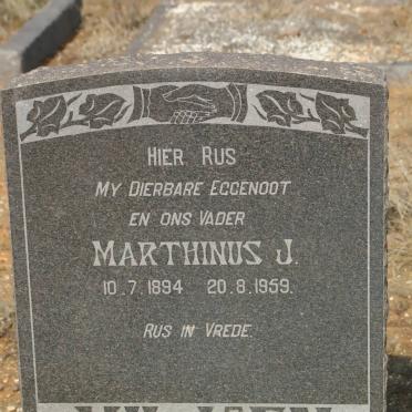 VILJOEN Marthinus J. 1894-1959