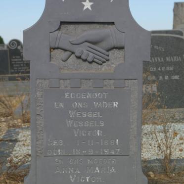 VICTOR Wessel Wessels 1881-1947 &amp; Anna Maria van HEERDEN 1881-1962