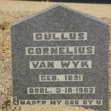WYK Gullus Cornelius, van 1891-1962